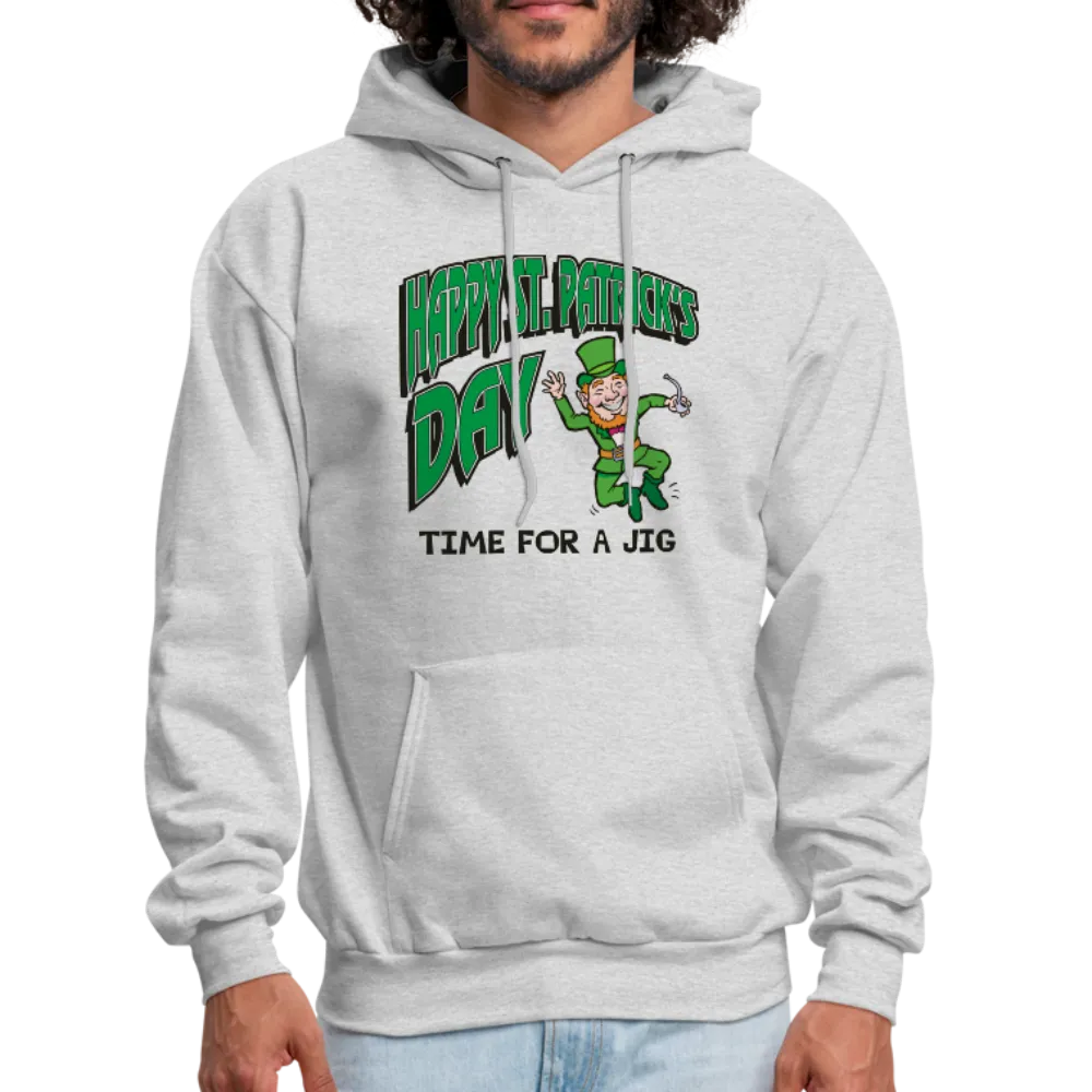 Happy St. Patrick's Day Time For A Jig Men's Hoodie