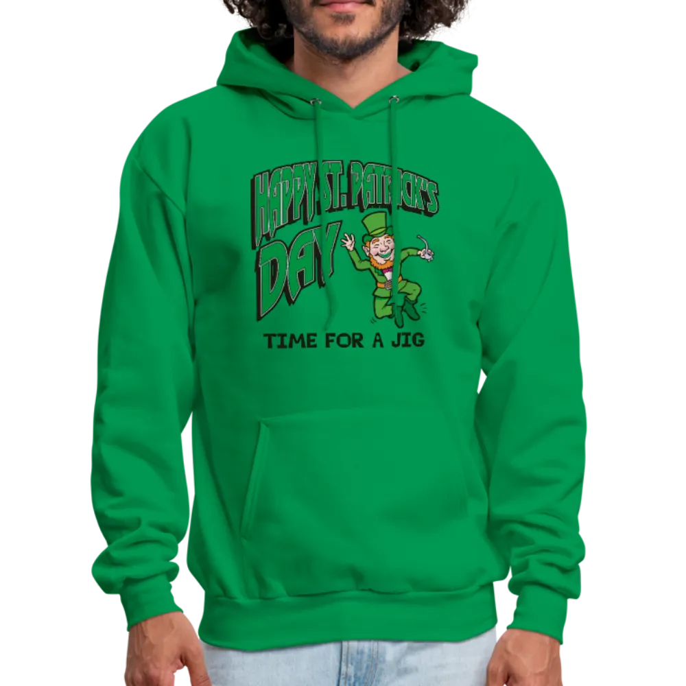 Happy St. Patrick's Day Time For A Jig Men's Hoodie