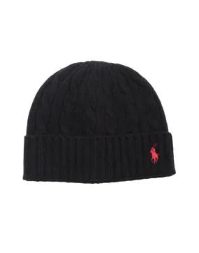 Hat man 449959346001 BLACK Polo Ralph Lauren