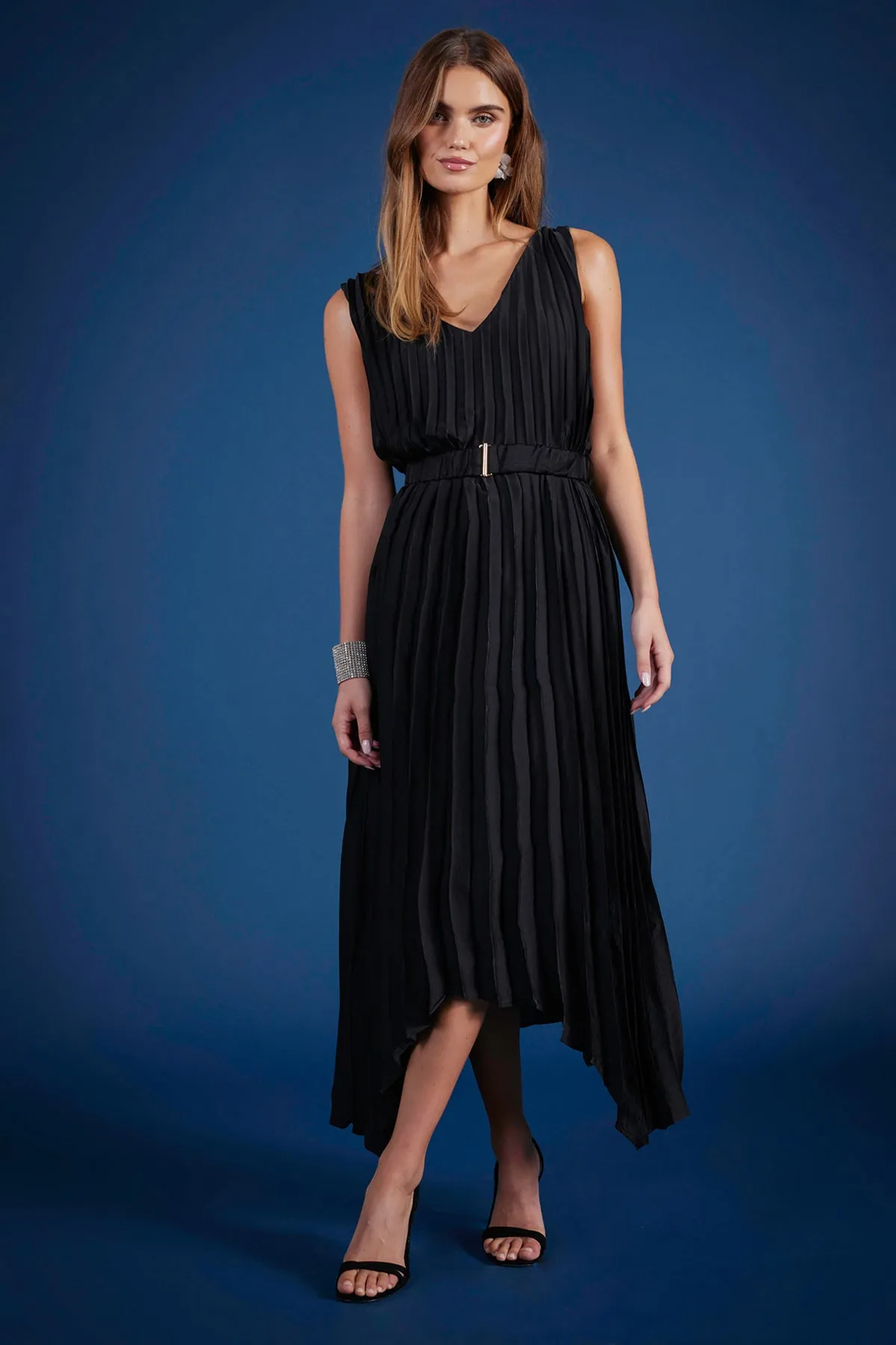 Highbrow Pleat Dress