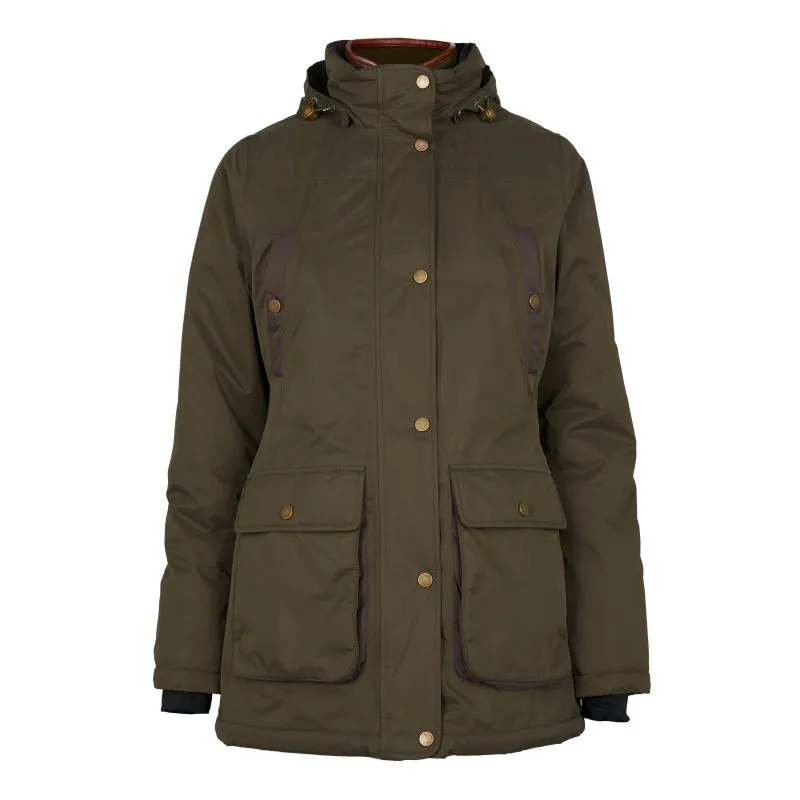 Holland Cooper Stamford 3 in 1 Ladies Waterproof Country Coat - Khaki