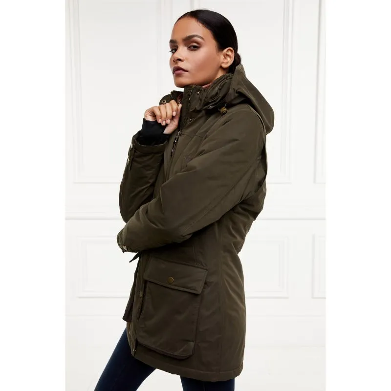 Holland Cooper Stamford 3 in 1 Ladies Waterproof Country Coat - Khaki