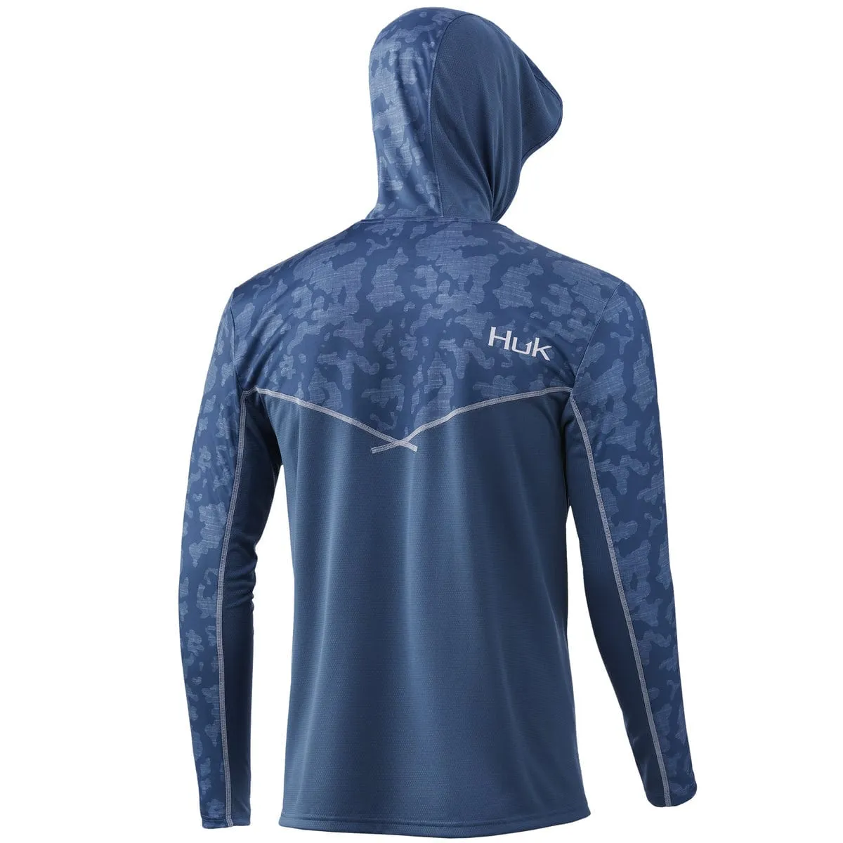 Icon X Running Lakes Hoodie- Titanium Blue