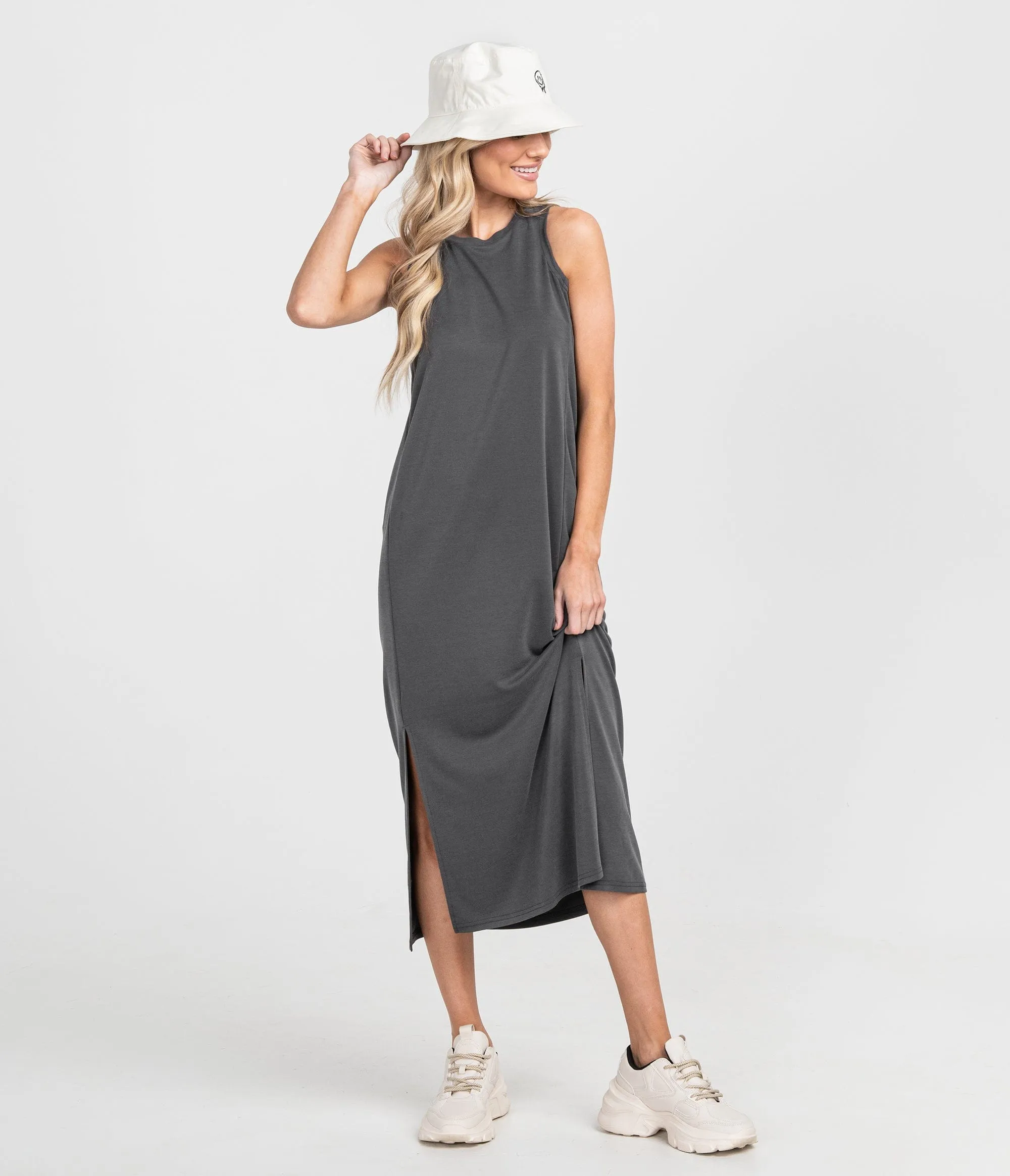 In The Midi Modal Dress - Magnet