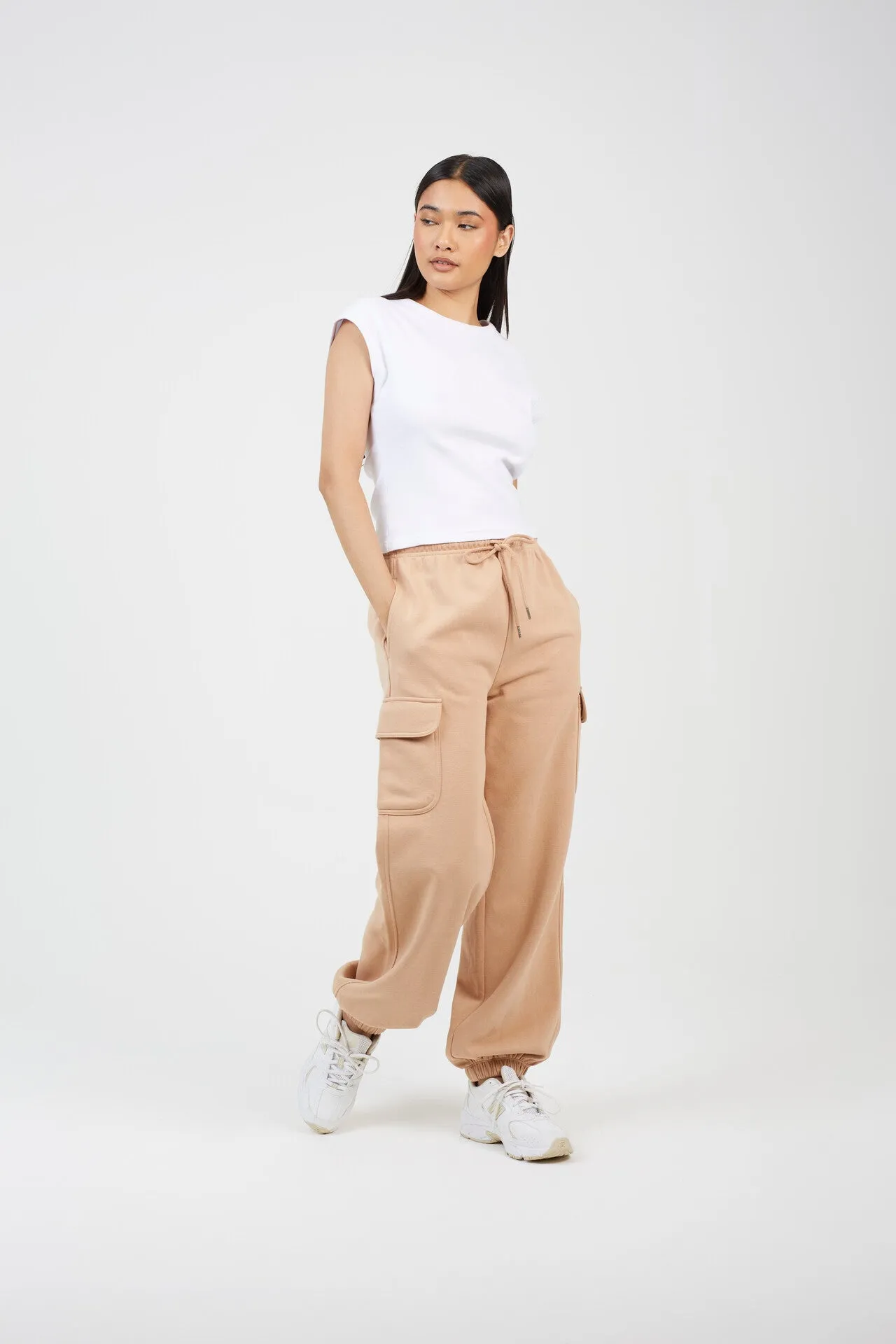 JERSEY CARGO TROUSERS