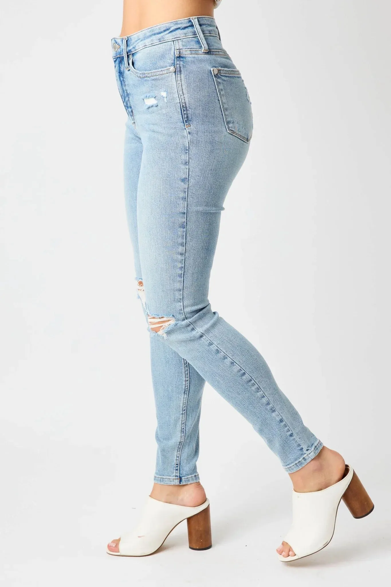 Judy Blue Jeans Tummy Control Destroy Skinny JB88797