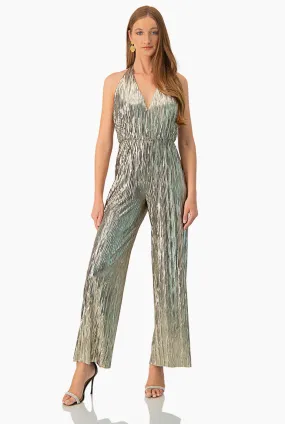 Jumpsuit sin mangas y espalda descubierta