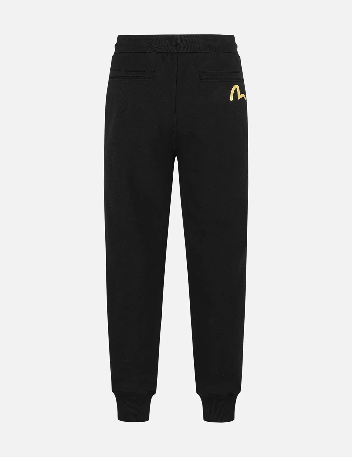 Kamon and Evisu Foil Print Straight Fit Sweatpants