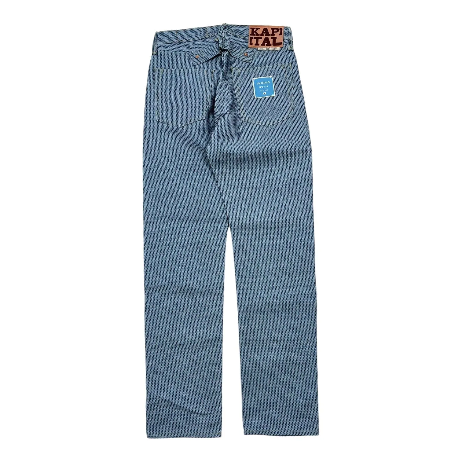 Kapital Century Denim No.3-S A 5P Monkey Cisco Jeans Blue