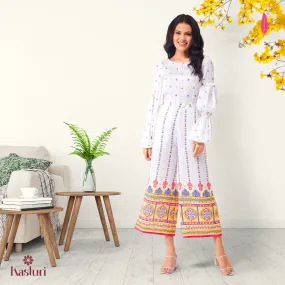 Kasturi Digital Allover Printed Jumpsuit