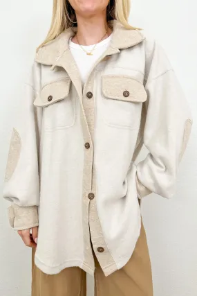 Kenny Oversized Button Down Shacket