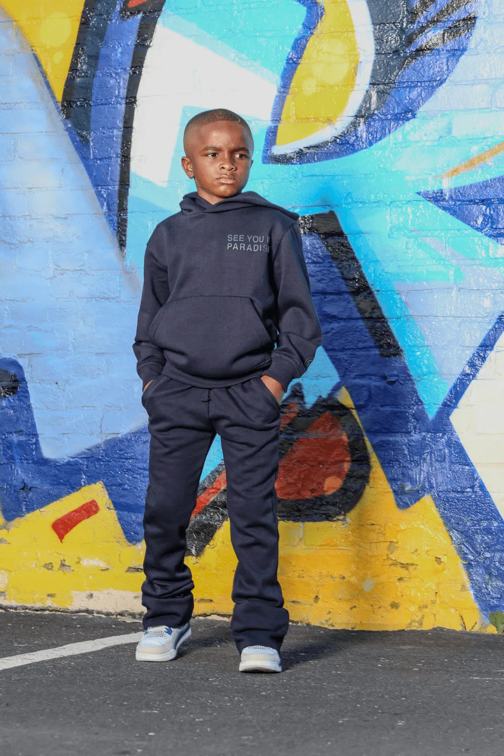 Kids Uptown Stacked Sweatpants