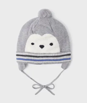 Knit Bobble Hat - Grey Boys | Mayoral