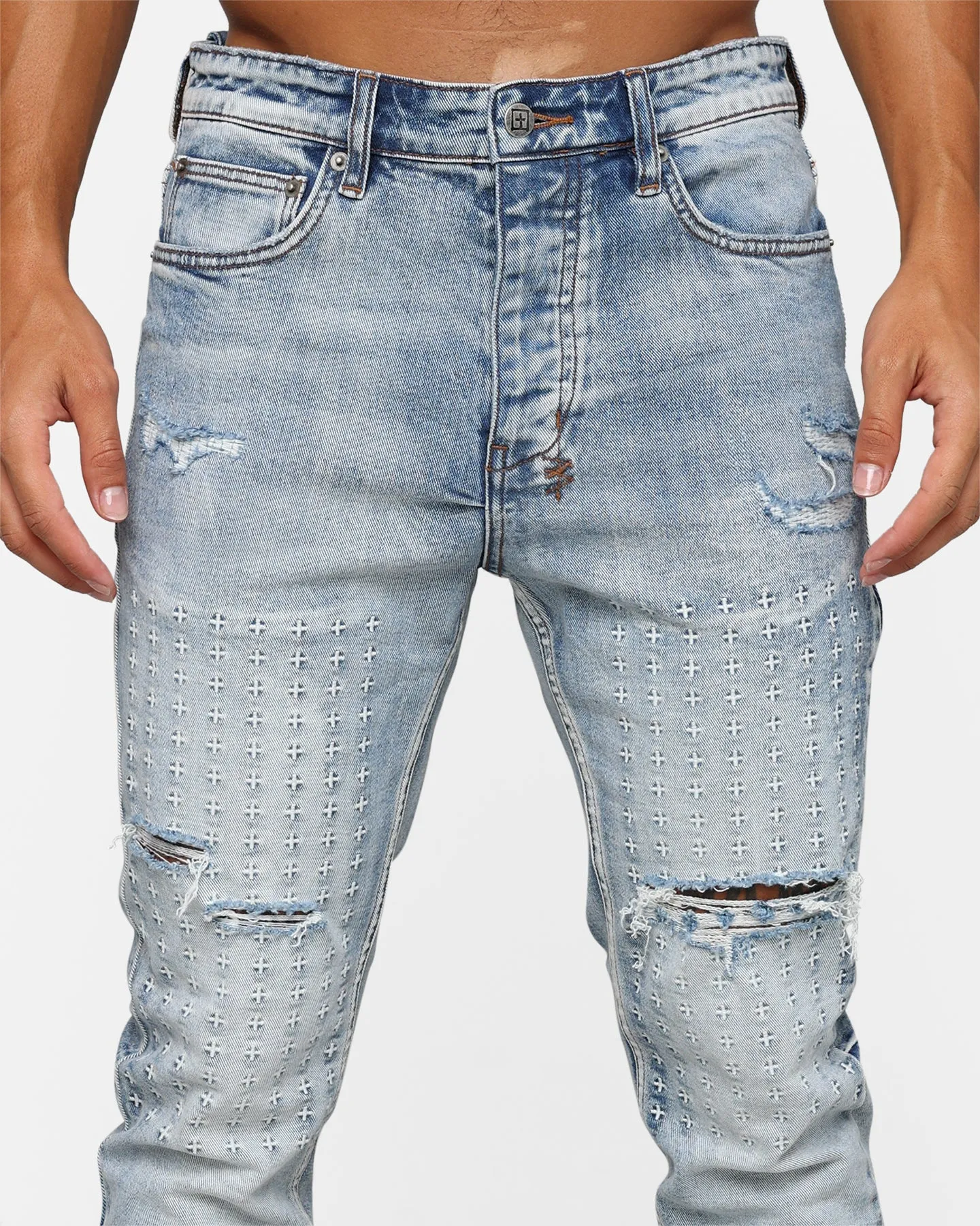 Ksubi Chitch Enjoy Trashed Jeans Denim