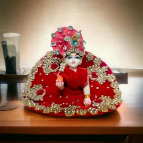 Laddu Gopal Ji Desginer Poshak | Bal Gopal Ji Heavy Poshak