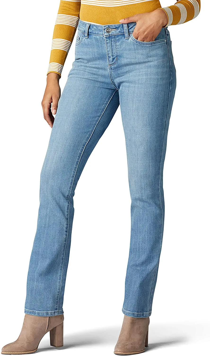 Lee Women's Legendary Regular Fit Straight Leg Jean