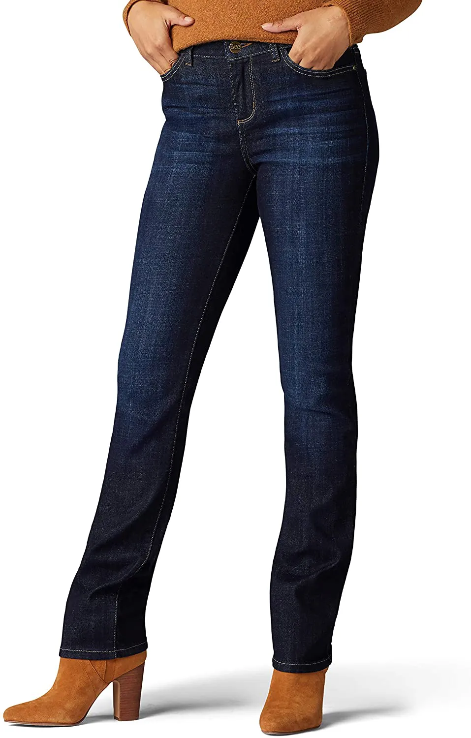 Lee Women's Legendary Regular Fit Straight Leg Jean