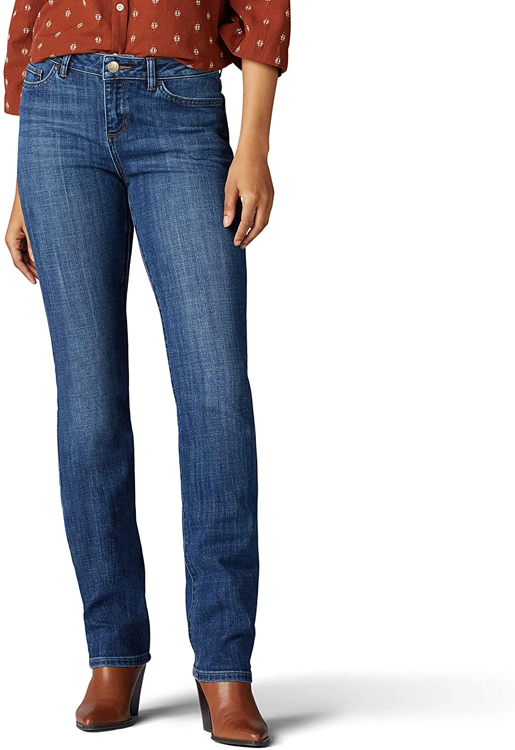 Lee Women's Legendary Regular Fit Straight Leg Jean