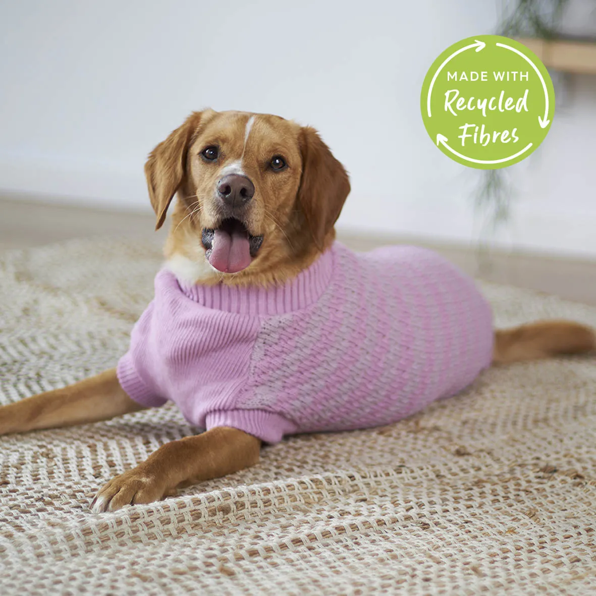 Lilac Posy Dog Jumper