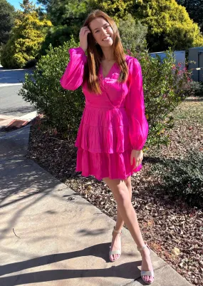 Look Of Love Fuchsia Dress