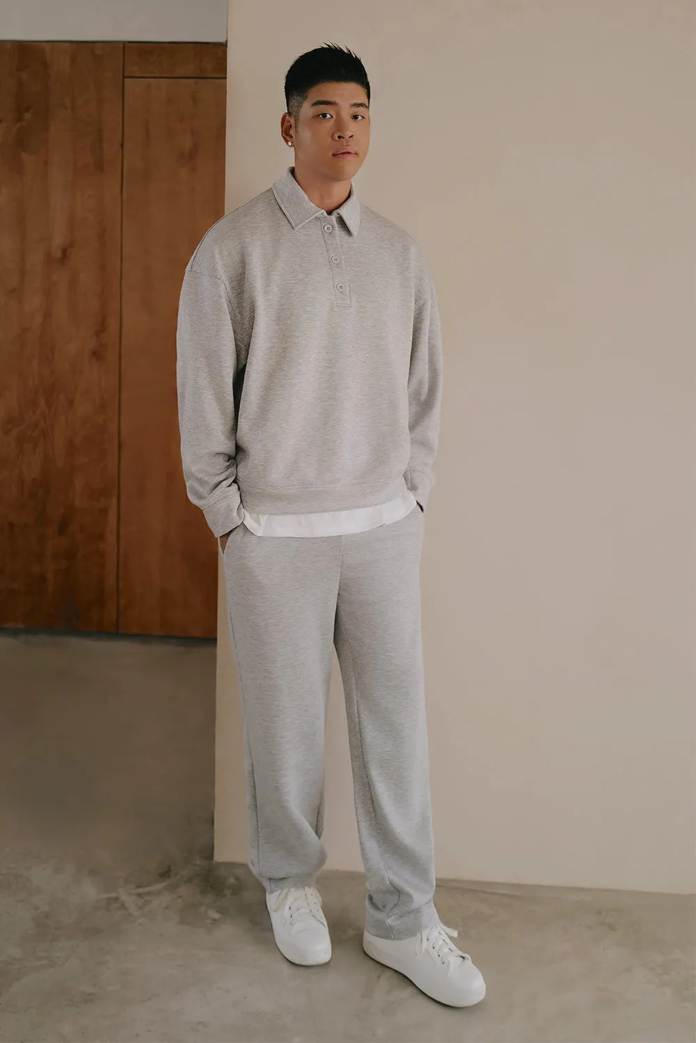 太空寶寶男版棉褲<br>Airy Heater Men's Sweatpants