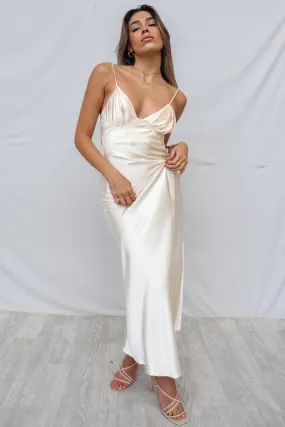 McKenna Maxi Dress - Champagne