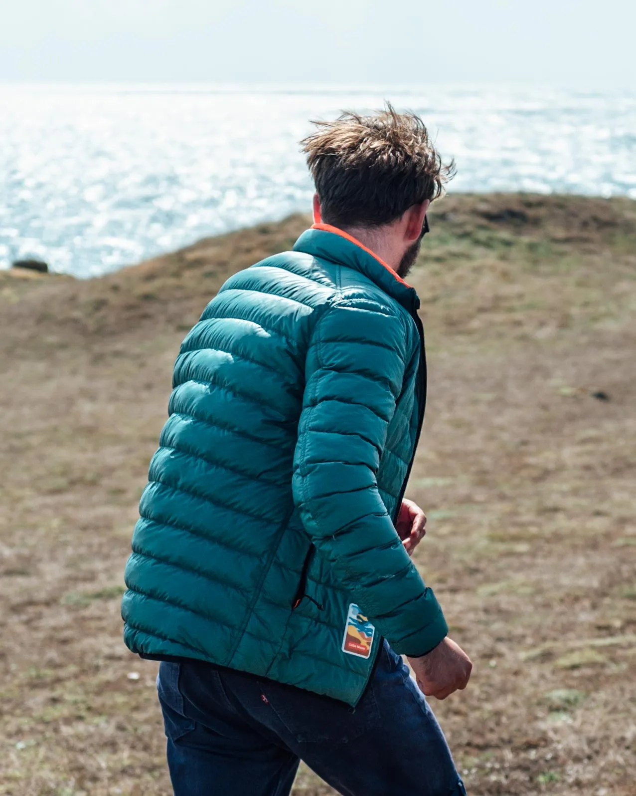 Men's Puffer-Puffer Jacket — Evergreen & Salamander