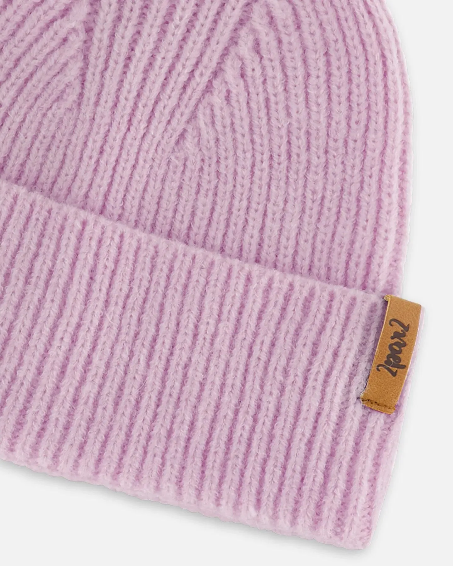 Mid-Season Knit Hat Lilac