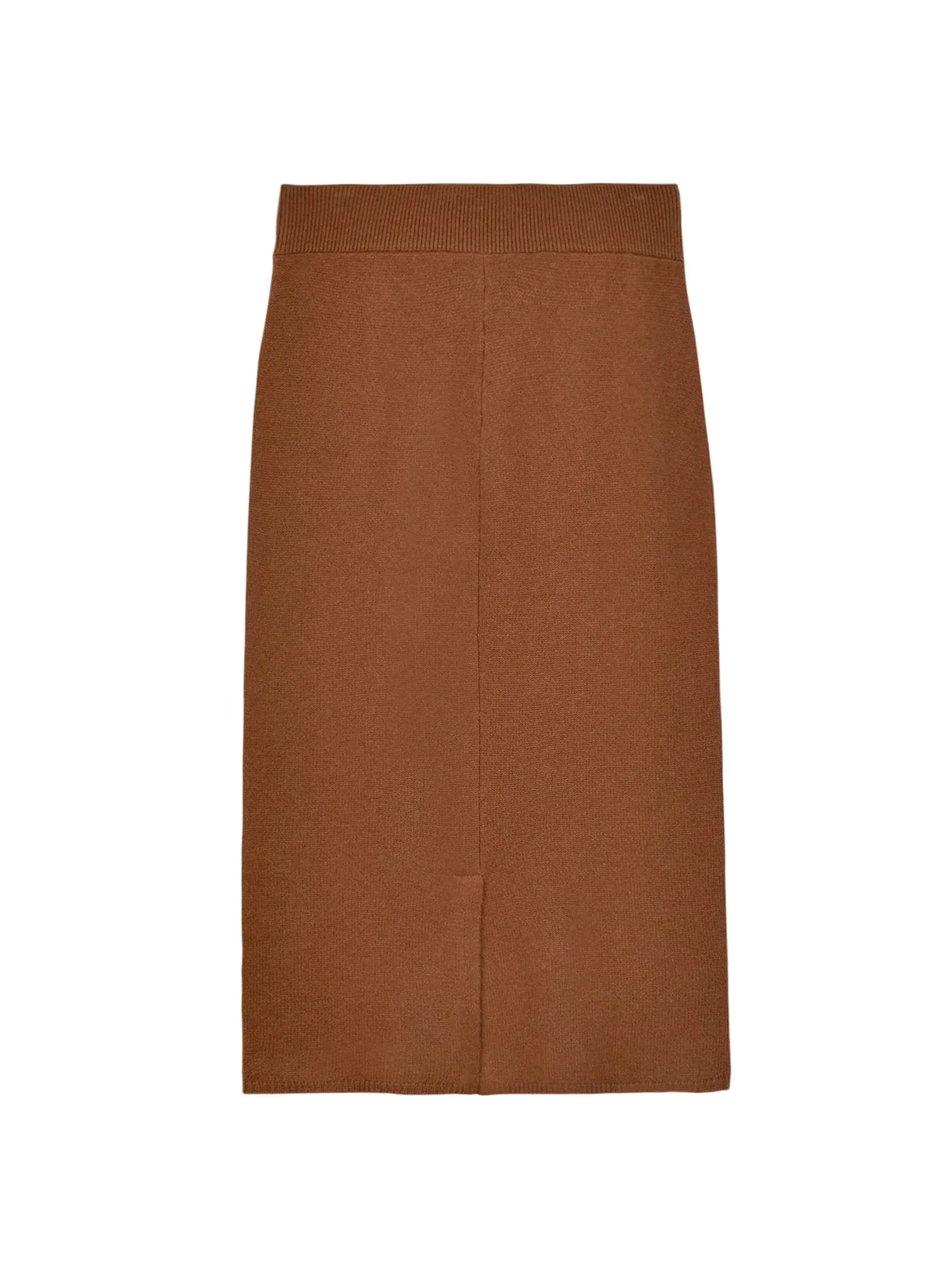 Midi Skirt_Deep Camel