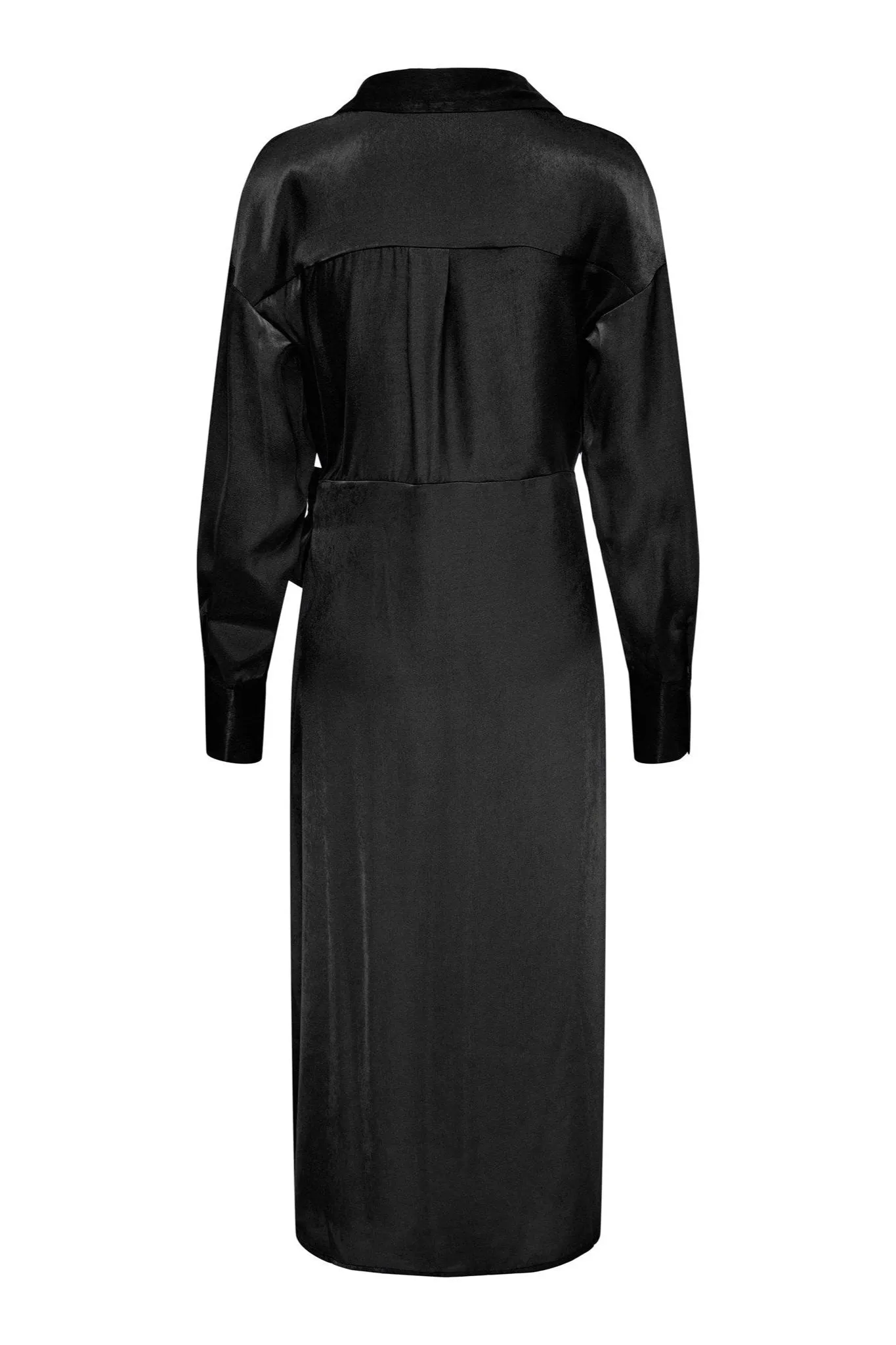 Mille Longsleeve Midi Dress - Black