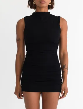 Minimalist Mini Dress | Black