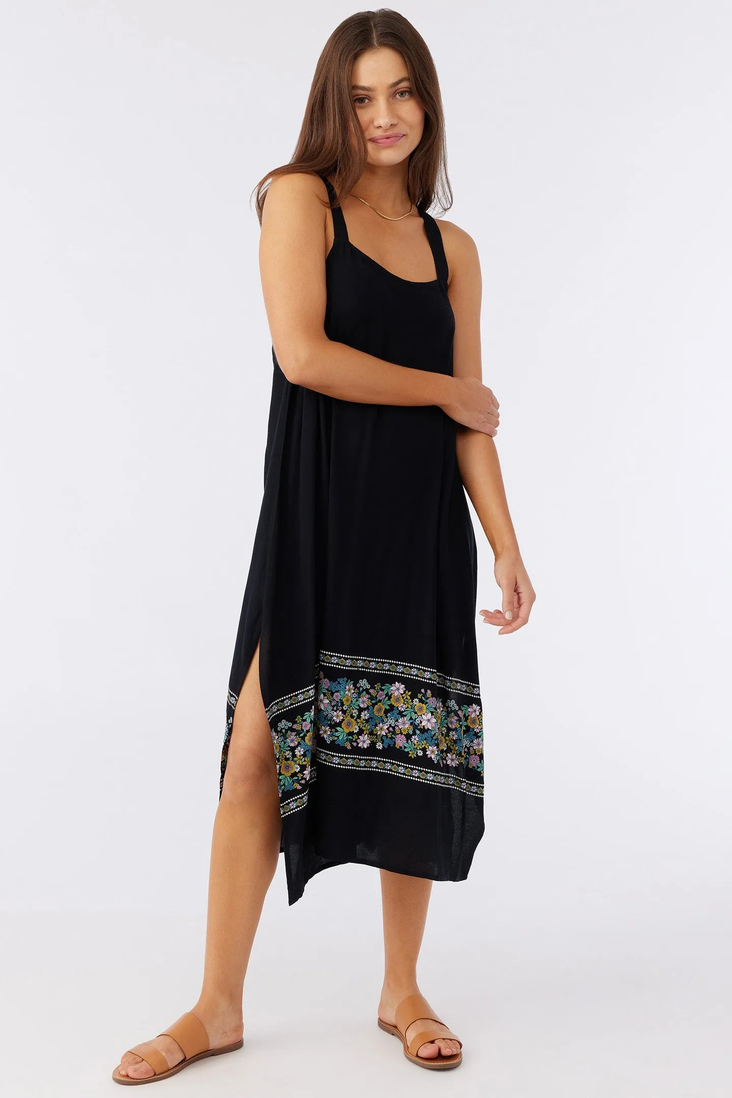 MIRANDA BORDER MIDI COVER UP DRESS