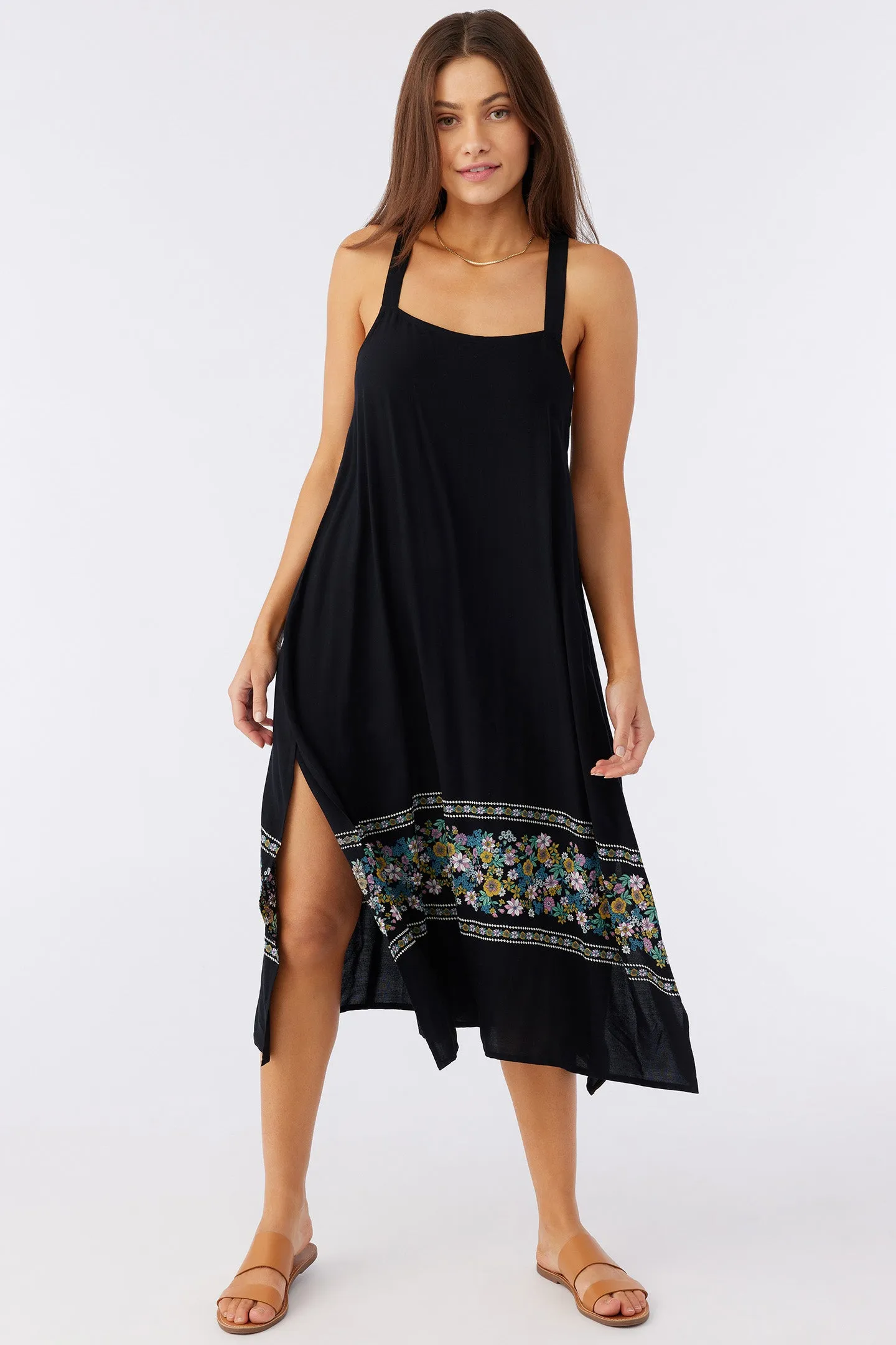 MIRANDA BORDER MIDI COVER UP DRESS