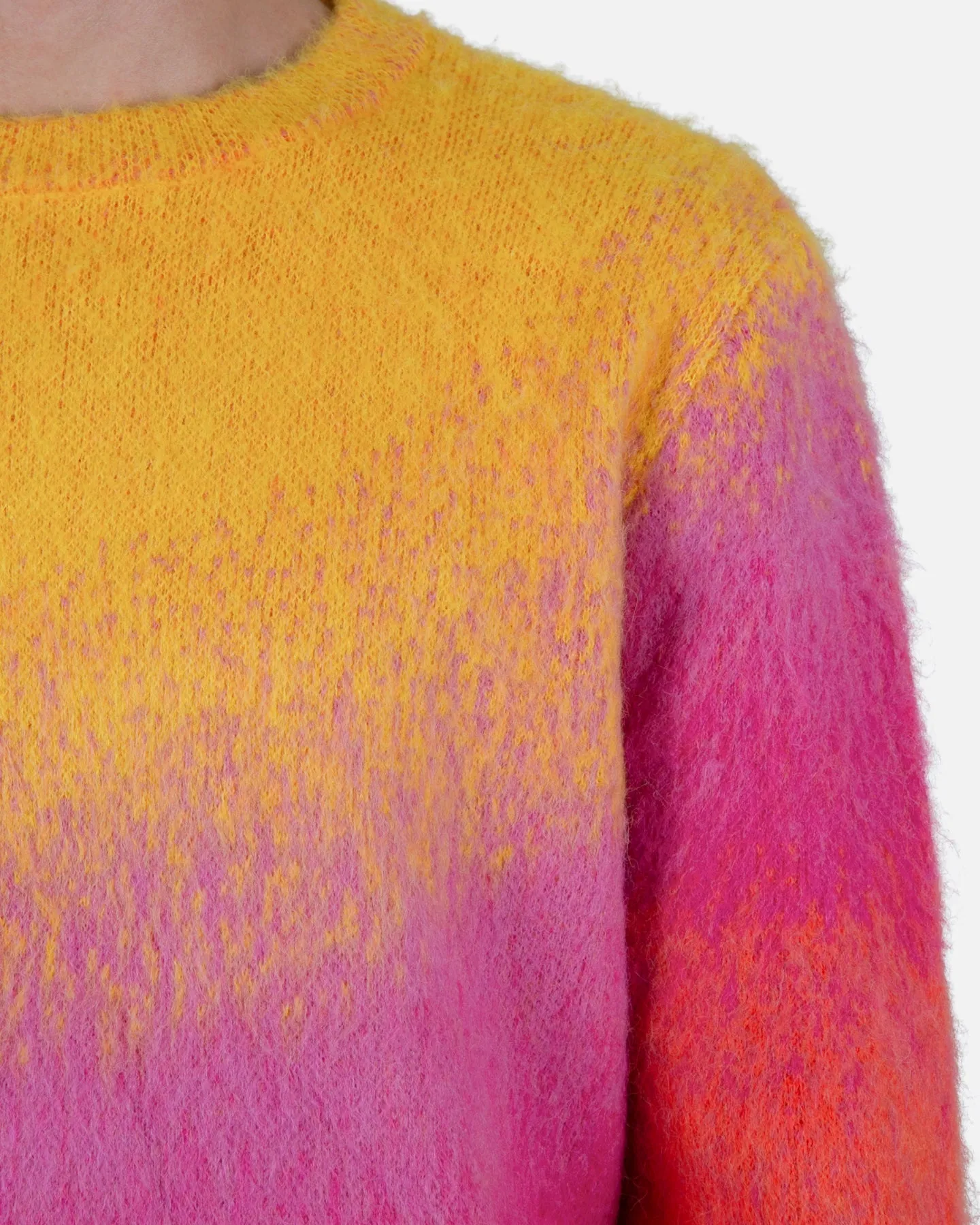 MNML Brushed Gradient Sweater Multi-Coloured