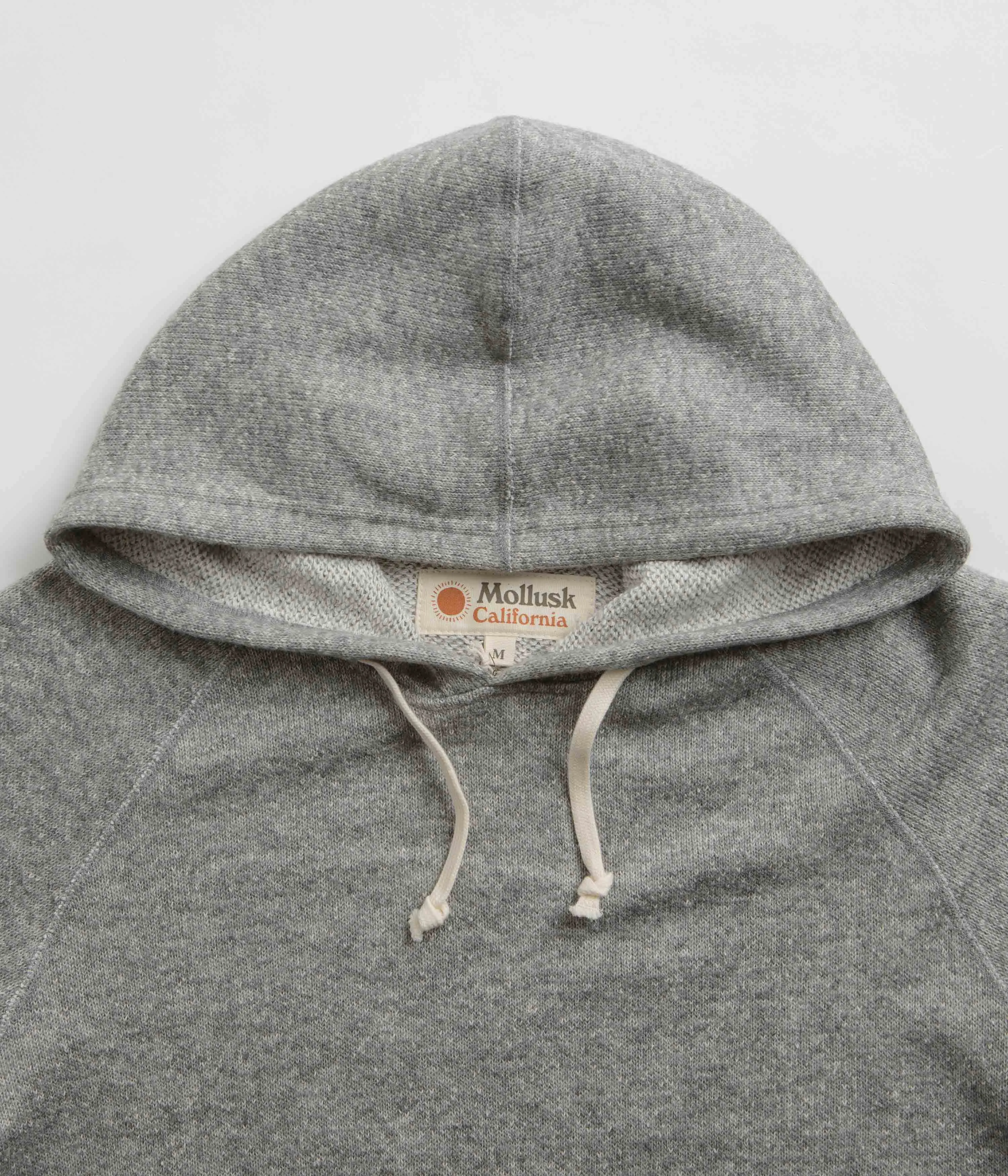 Mollusk Heathered Hoodie - Grey