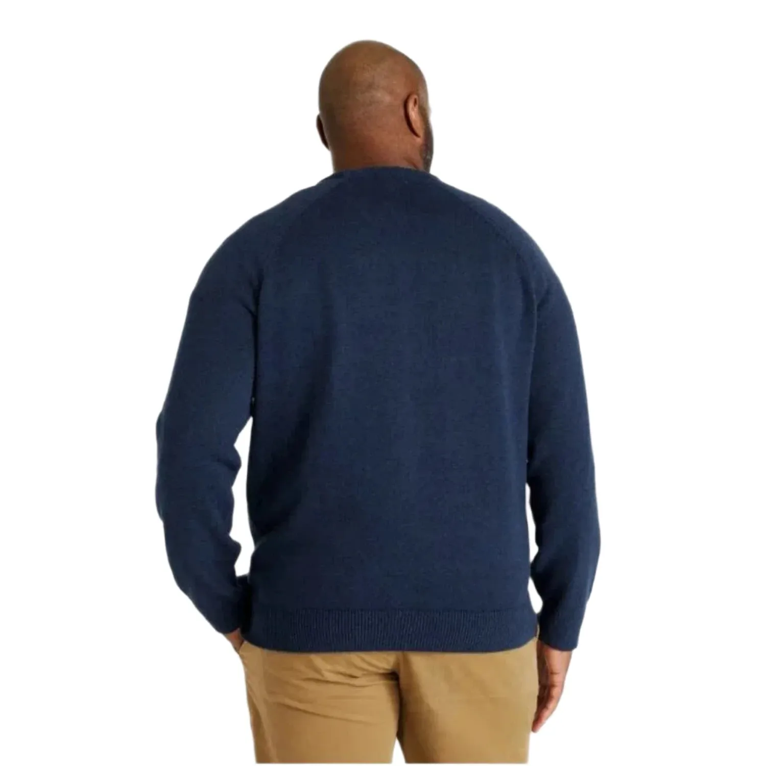 M's Wicked Soft Cotton/Cashmere Crewneck Sweater