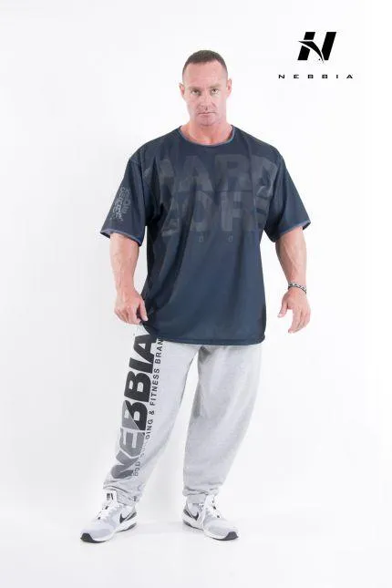 Nebbia Hardcore Fitness Sweatpants 310 - Light Grey