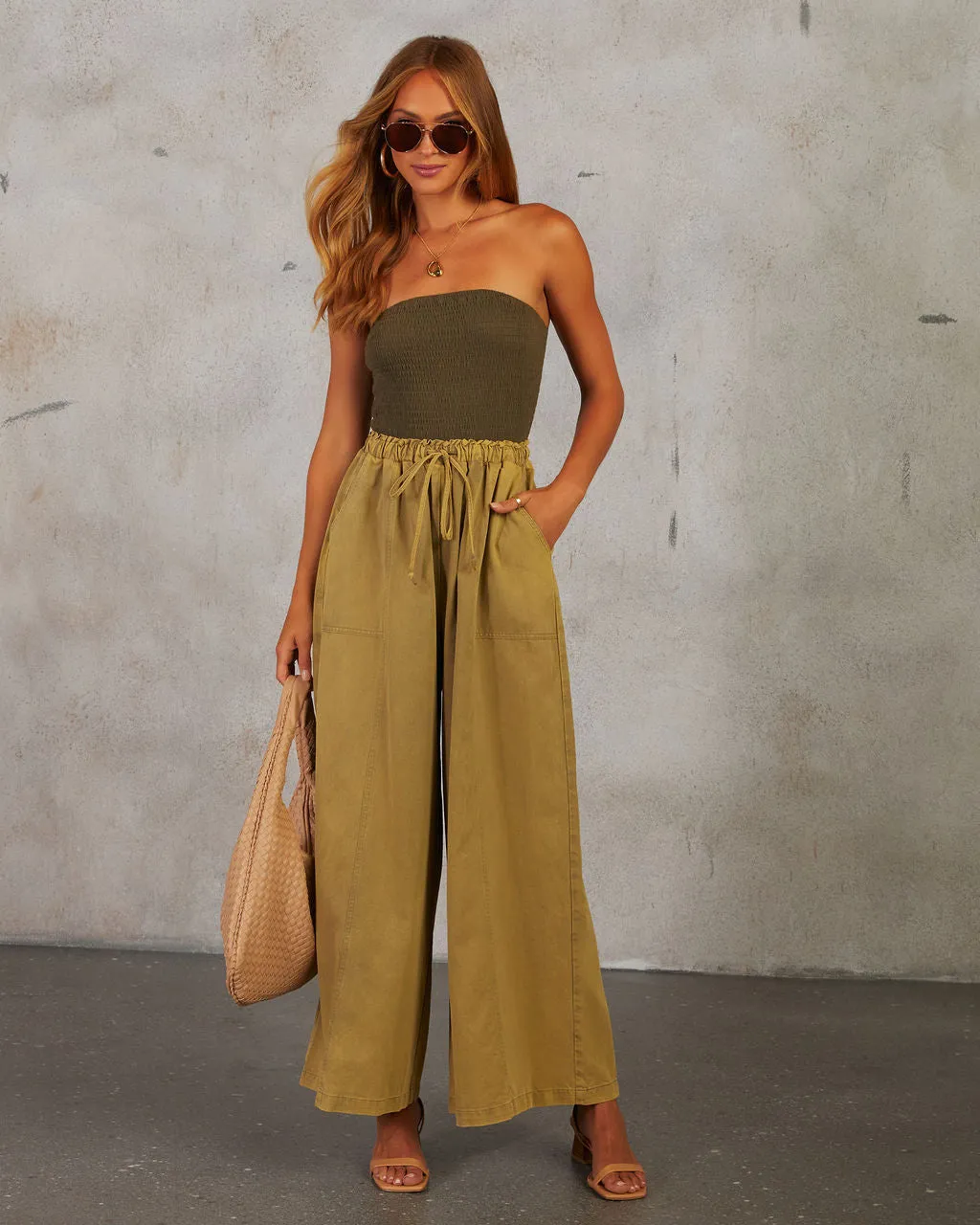 Never Better Strapless Jumpsuit