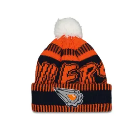 NHL - Kids' (Youth) Edmonton Oilers Script Cuffed Knit Hat (HK5BOHDD5 OIL)