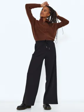 Noisy May - Black Wide Leg Trousers