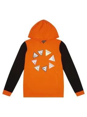 Orange Logo Hoodie Jumper (7-16)