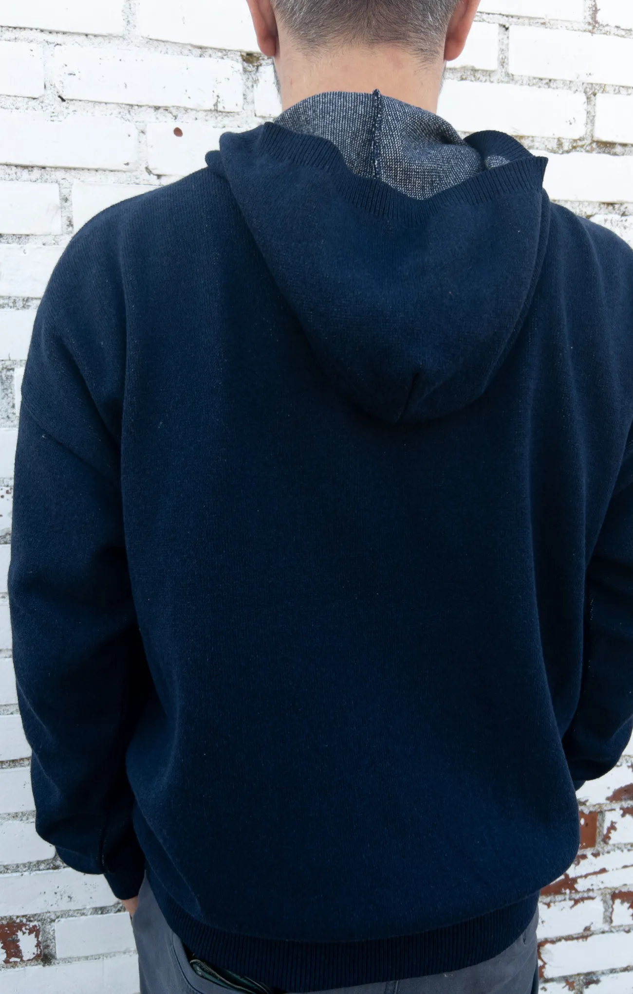 Oversized Niantic Knit Hoodie