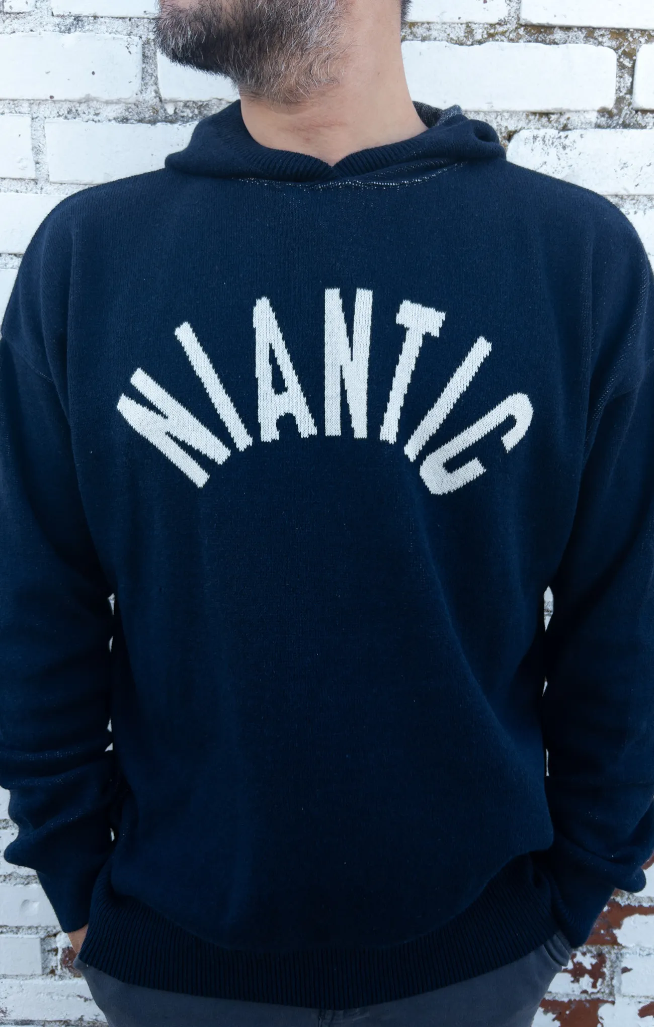 Oversized Niantic Knit Hoodie