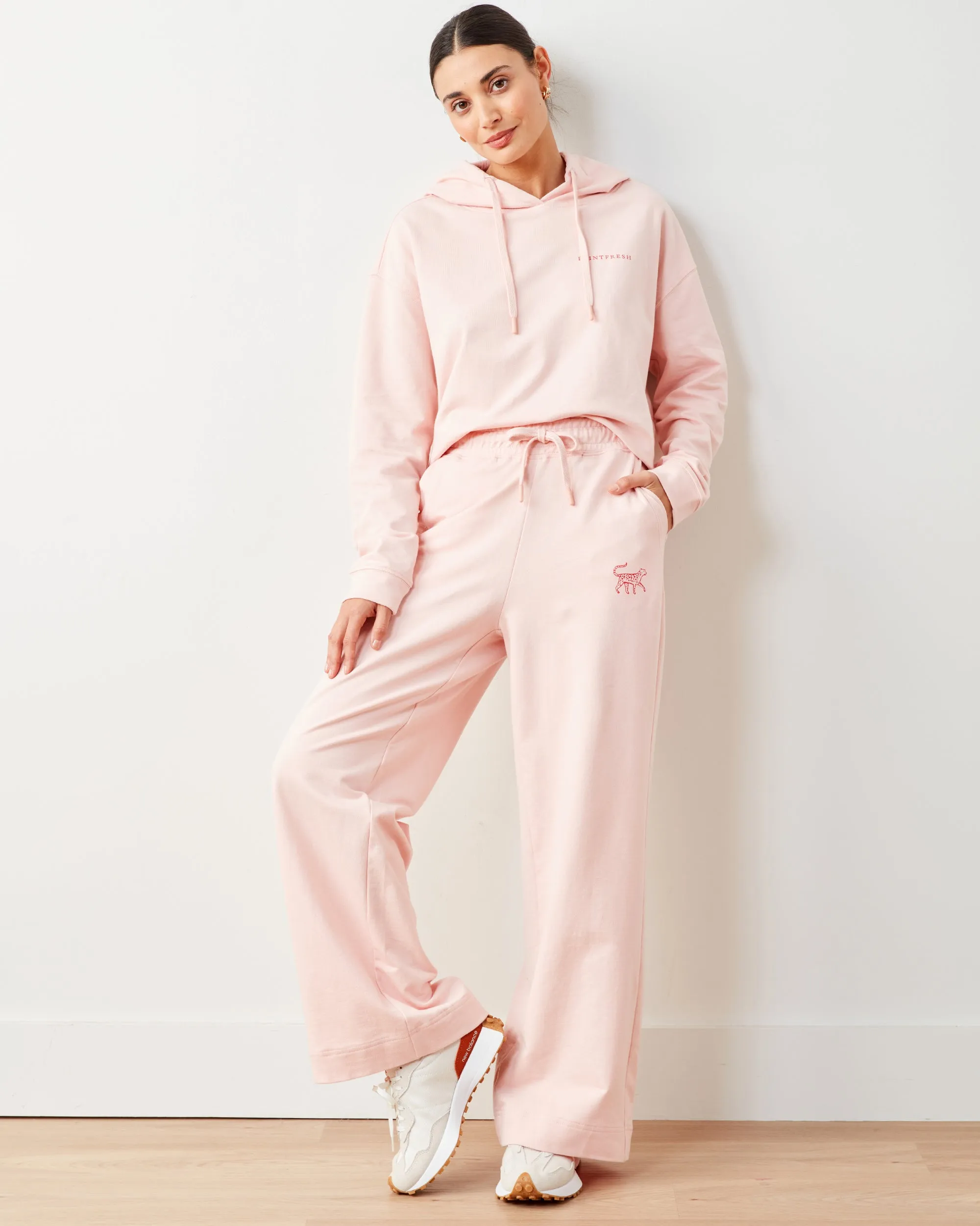 Pale Pink - Down Time Sweatpants - Sweatpants