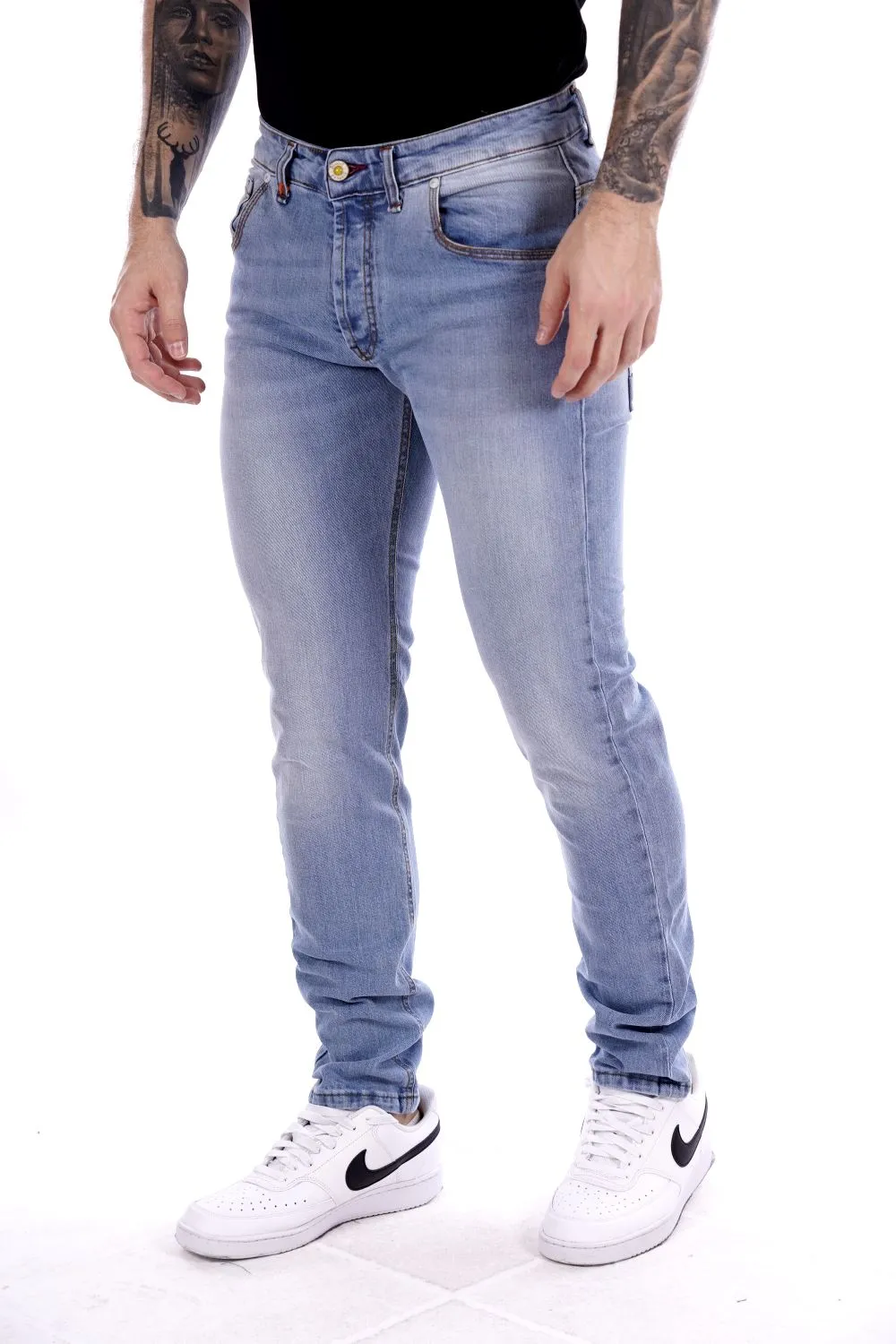 Pantalone DIsplay da Uomo - Blu GUZMANMUSICCHISRO