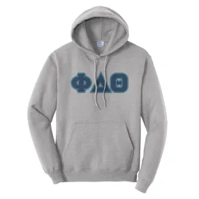 Phi Delt Greek Letter Graphic Hoodie