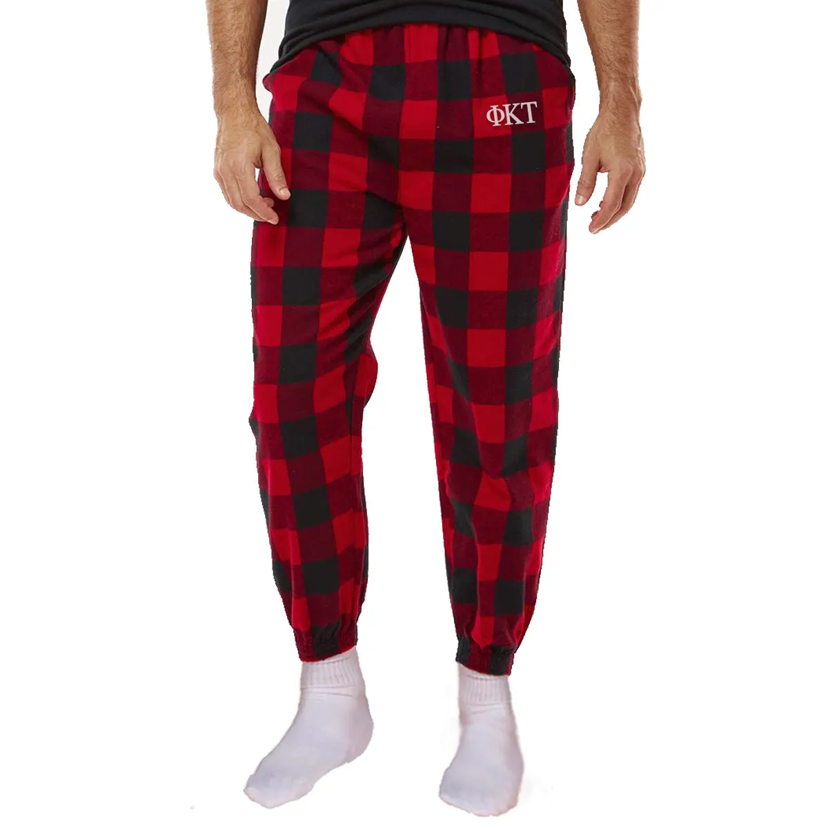 Phi Tau Flannel Joggers