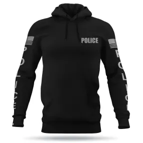 [POLICE] Performance Hoodie [BLK/GRY]