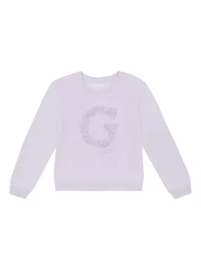 Purple Petal Logo Active Jumper (2-7)