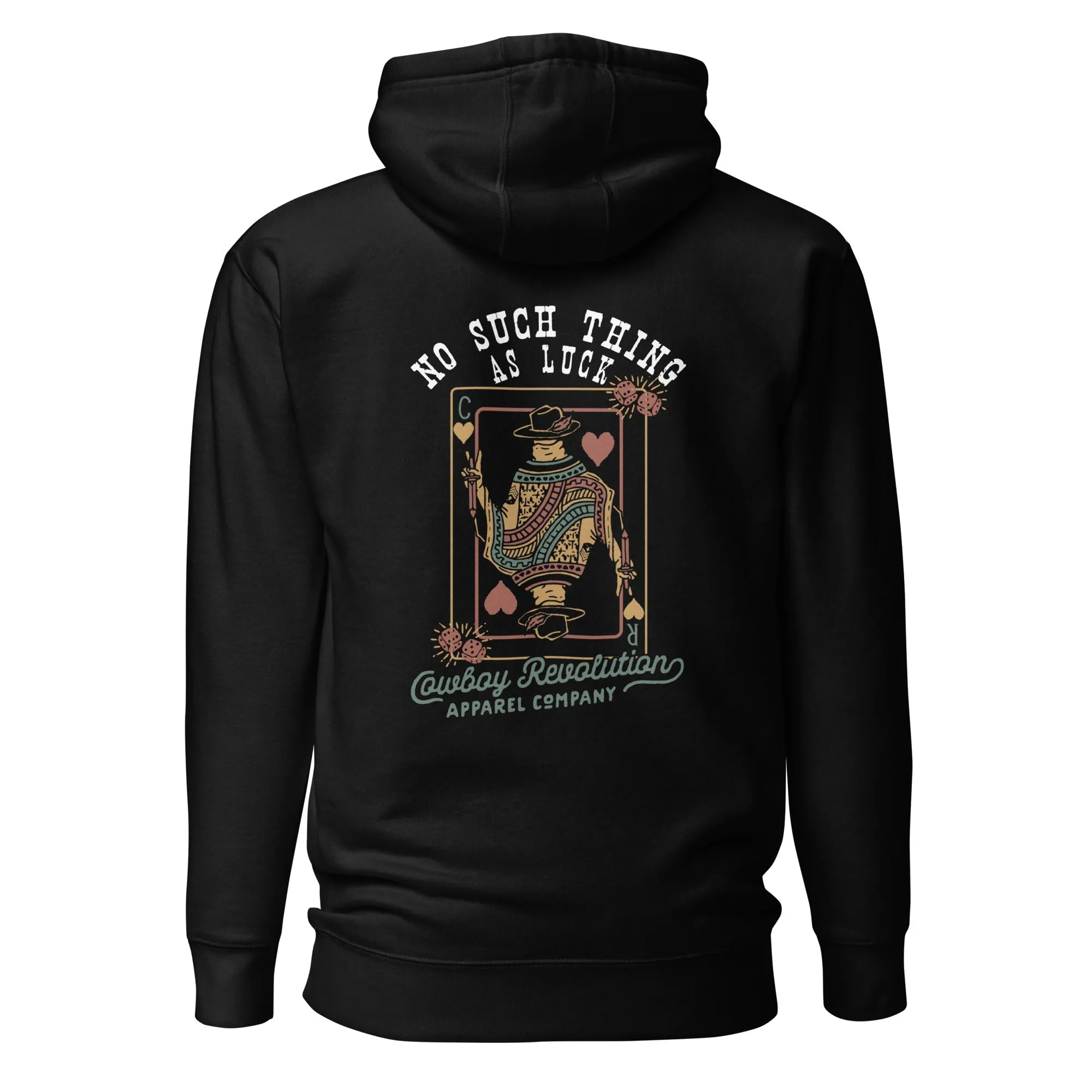 "No Luck" Cowboy Revolution Premium Hoodie